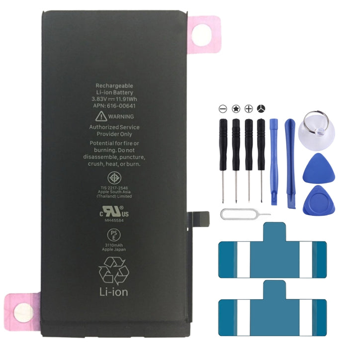 3110mAh Li-ion Battery replacement for iPhone 11, For iPhone 11