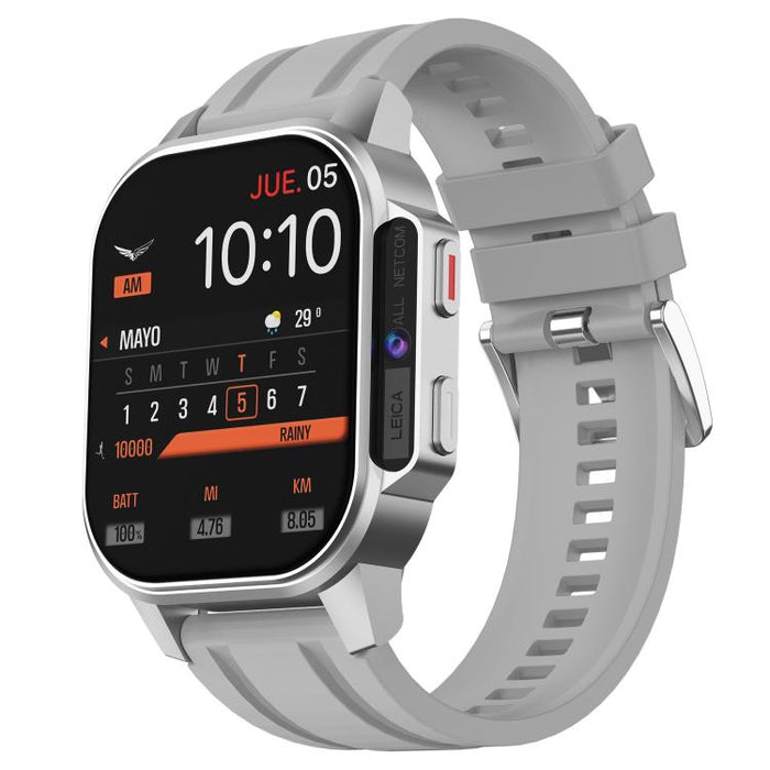 4G Rugged Smartwatch with SIM Slot, Google Play & Outdoor Camera – Eurasian/African Version