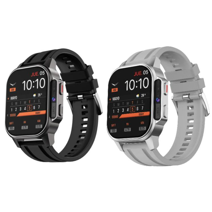 4G Rugged Smartwatch with SIM Slot, Google Play & Outdoor Camera – Eurasian/African Version