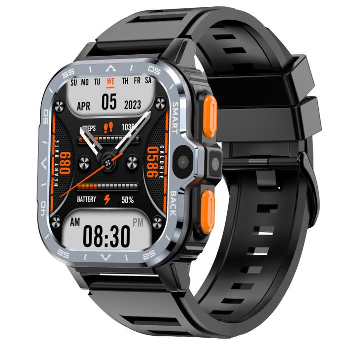 4G Rugged Sports Smartwatch with SIM Slot & Google Play – Eurasian/African Version