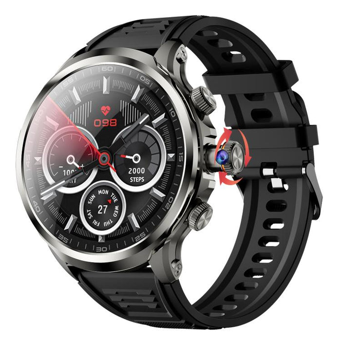 4G Smartwatch with Global SIM Slot & Rotating Camera – Calls & Photos