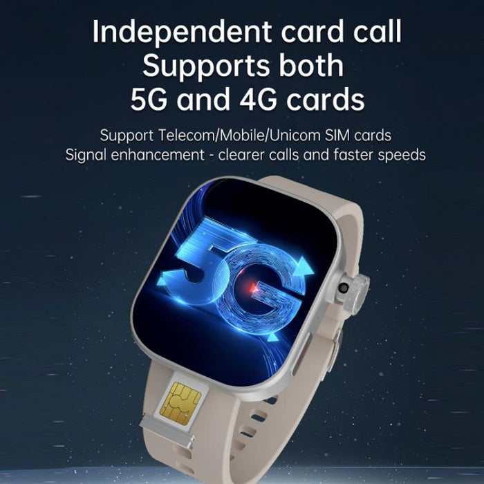 4G Smartwatch with SIM Slot, Google Play & Video Calling Camera – Eurasian/African Version
