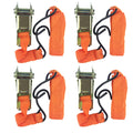 4PCS 15 Inch Ratchet Strap Tensioner for Secure Car Tie-Downs