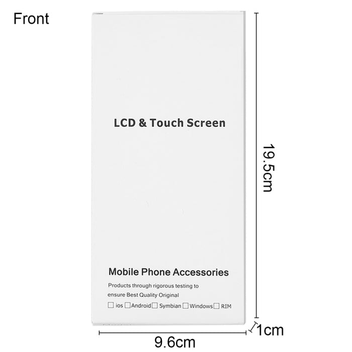 50 PCS Durable iPhone 6s Plus Packaging Boxes for Safe Shipment of LCD Screens