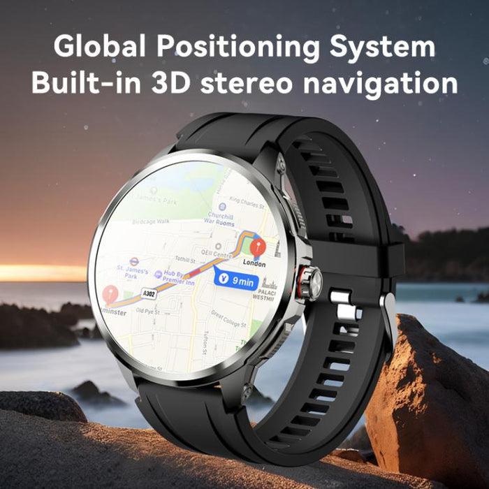 5G Smartwatch with SIM Card, Global Roaming & Dual-System Outdoor Camera