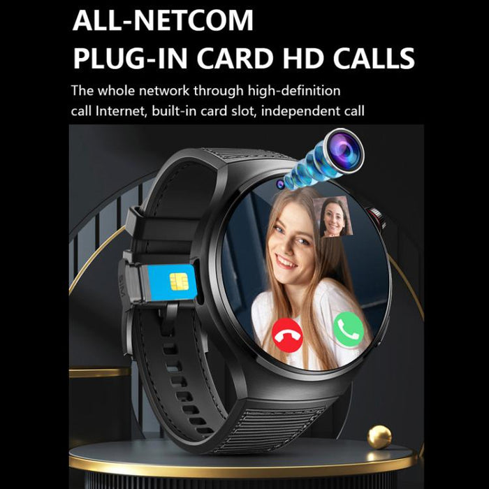 5G Smartwatch with SIM Slot, Google Play & Dual Camera – Eurasian/African Version