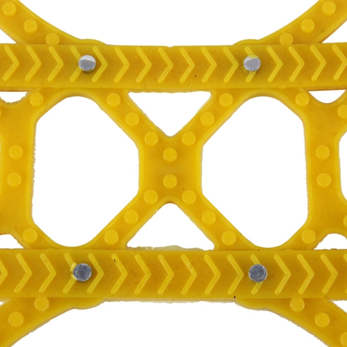 6 PCS Car Snow Tire Anti-skid Chains Yellow Chains For Family Car, Anti-skid Chains 5