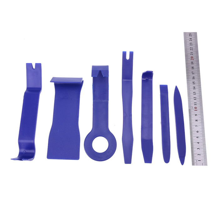 7 PCS Car Audio Disassembly Tools for DVD, Instrument Panel, and Door Panel Removal