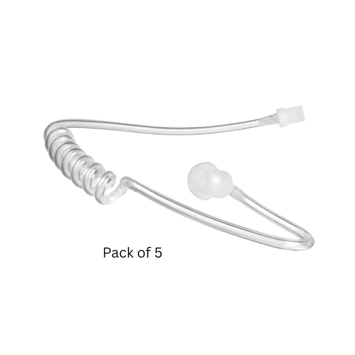 Acoustic tube and ear bud pack of 5, product view