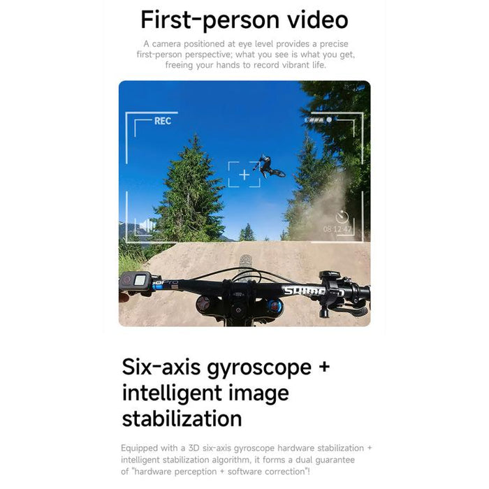 AI Cycling Smart Glasses: Capture Every Moment Hands-Free with Clarity and Style