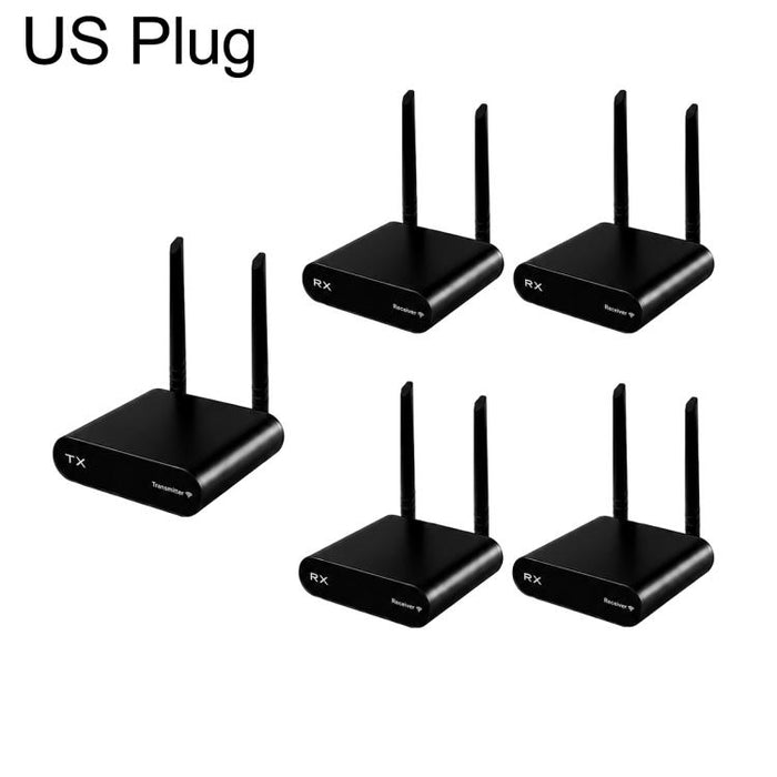 with 4 Receivers / US Plug