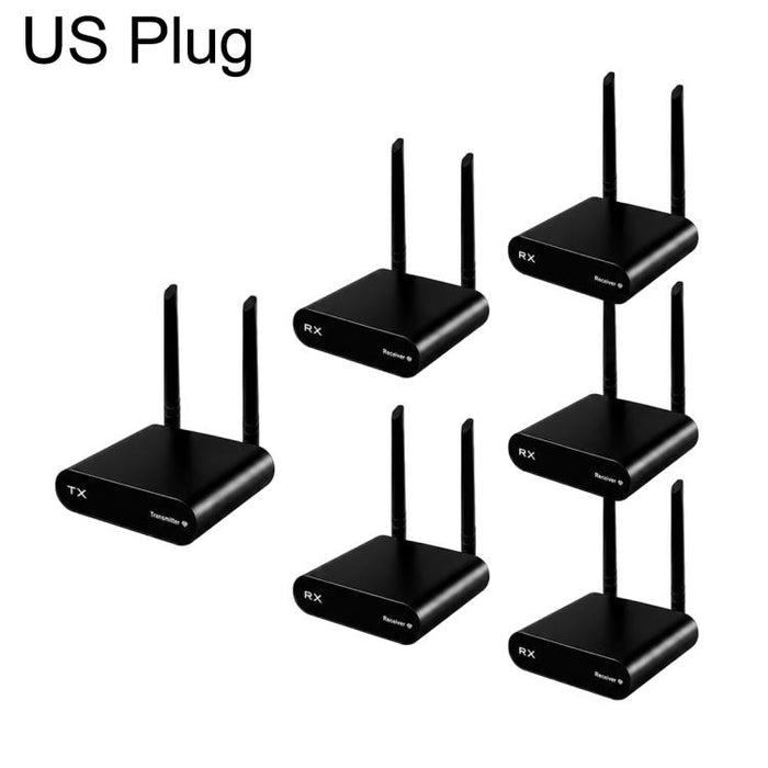 with 5 Receivers / US Plug