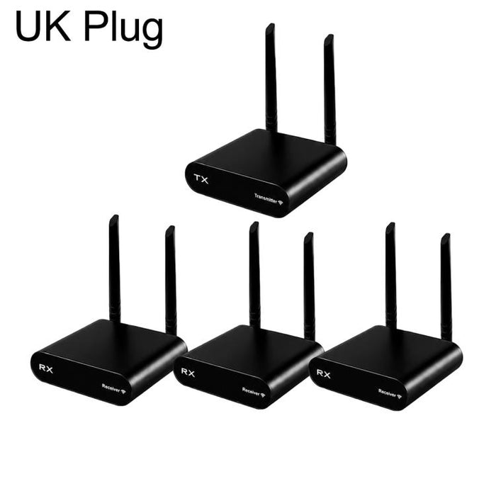 AU680 Wireless Audio Transmitter & Receiver Kit – 2/3/4/5 Receivers