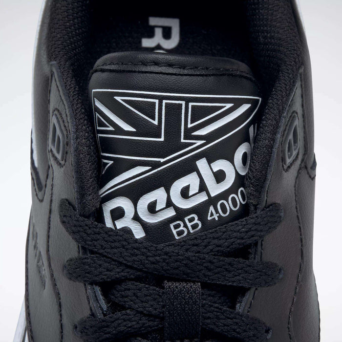 A close-up of the Reebok BB 4000 II Shoes, highlighting their vintage basketball-inspired style and timeless appeal.
