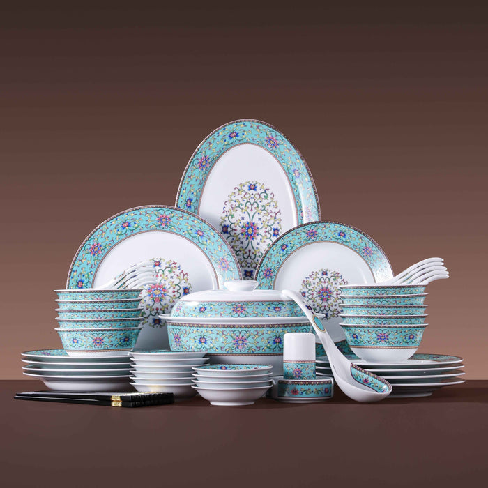 Blue Enamel Tableware
