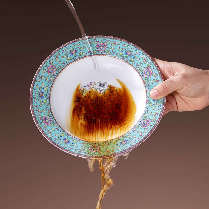 Blue Enamel Tableware