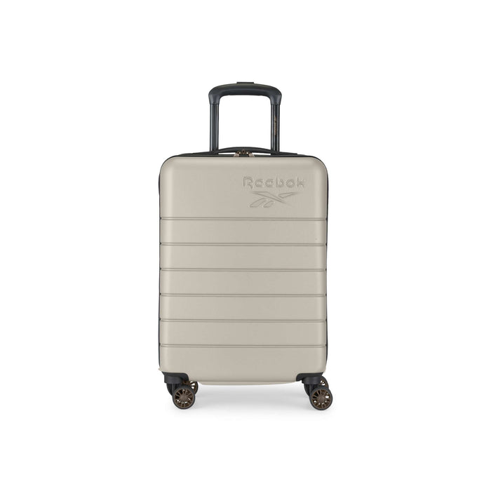 The Reebok Captain 2 Piece Luggage Set features spinner wheels for easy mobility, making it a durable and stylish choice for any trip.