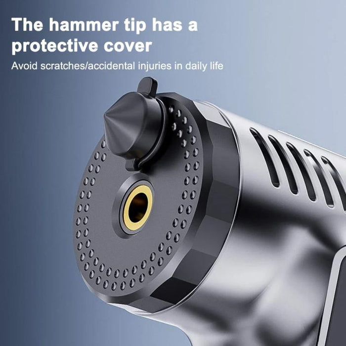 Car Air Pump with Window Breaker Cutting Tool - Electric Portable Air Pump