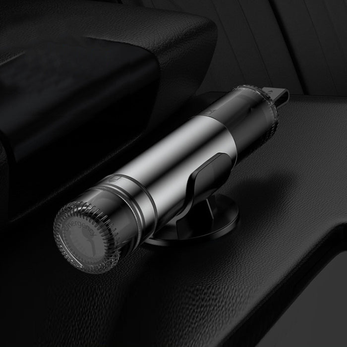 Car Glass Safety Hammer Multifunctional Emergency Escape Tool, Gray, Silver, Red, Black
