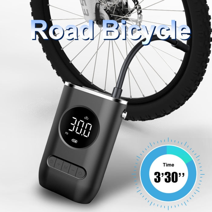 Car Portable Mini Wireless Tire Inflator with Digital Display