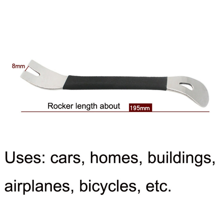Car Stainless Steel Audio Navigation Door Panel Crowbar
