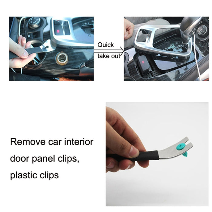 Car Stainless Steel Audio Navigation Door Panel Crowbar