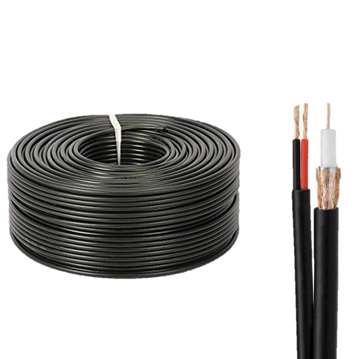 COAX RG59 + Power Cable 300m
