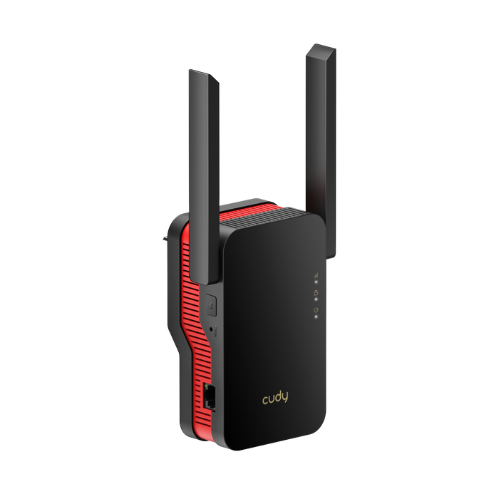 Cudy RE3000 range extender, plug side view