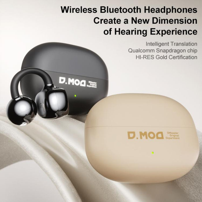 D MOOSTER D68 Open-Back Clip-On Wireless Bluetooth Earphones