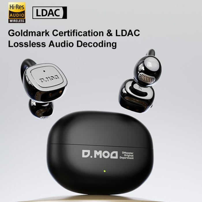 D MOOSTER D68 Open-Back Clip-On Wireless Bluetooth Earphones