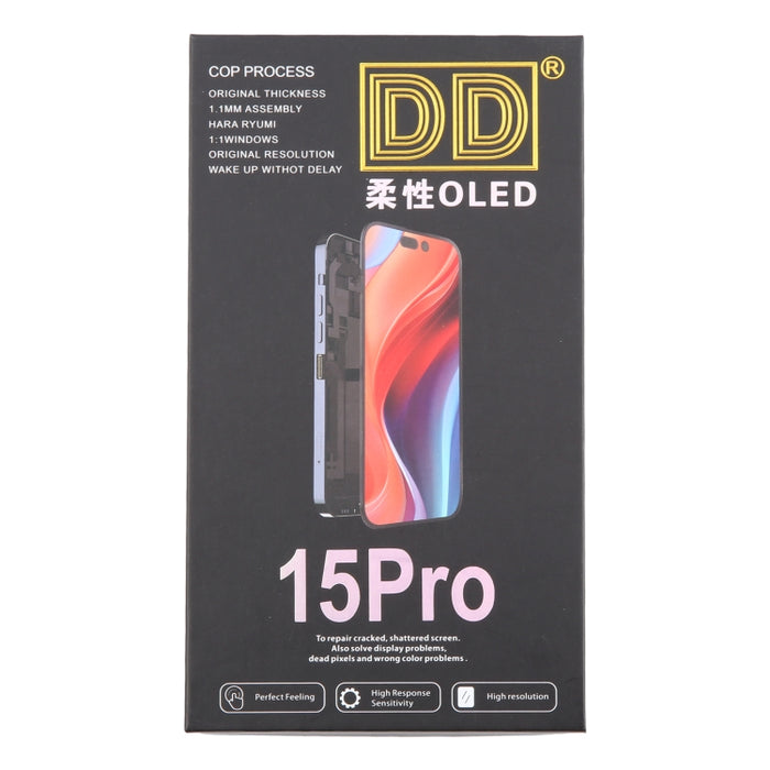 DD OLED Screen for iPhone 15/14/13 Pro, 13, 12 Pro Max – Soft & Hard OLED