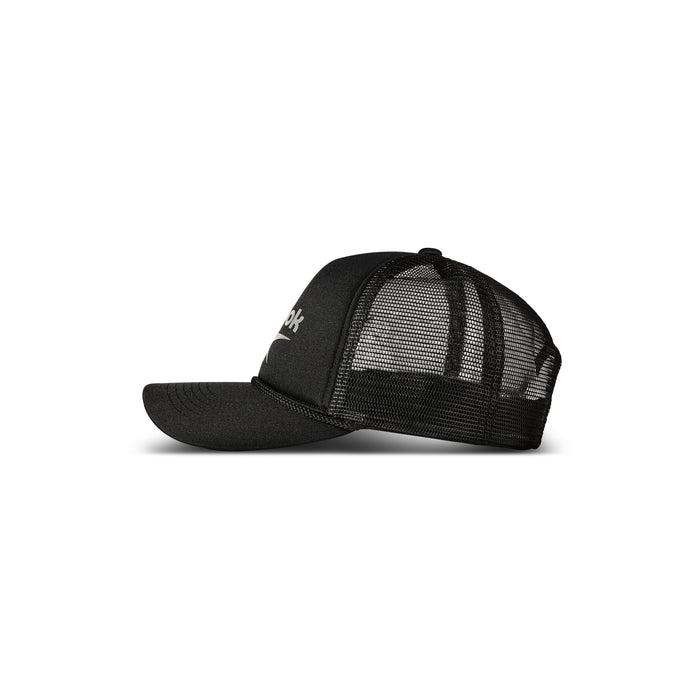 The Reebok Deluxe Aero Cap features a black design with mesh back, moisture-wicking sweatband, and adjustable snapback closure for all-day comfort.
