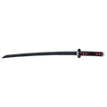 Demon Slayer Tanjiro Zenitsu Retractable Katana, Anime Cosplay Prop Sword