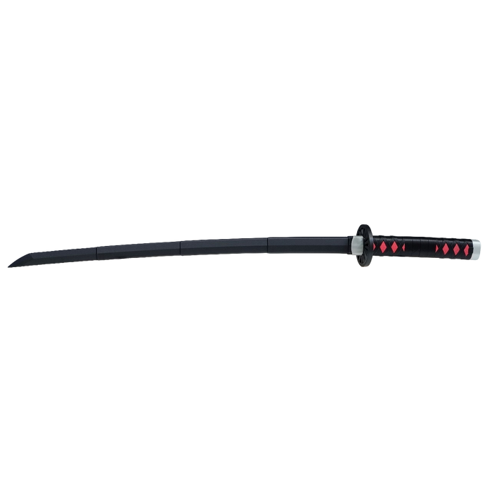 Demon Slayer Tanjiro Zenitsu Retractable Katana, Anime Cosplay Prop Sword