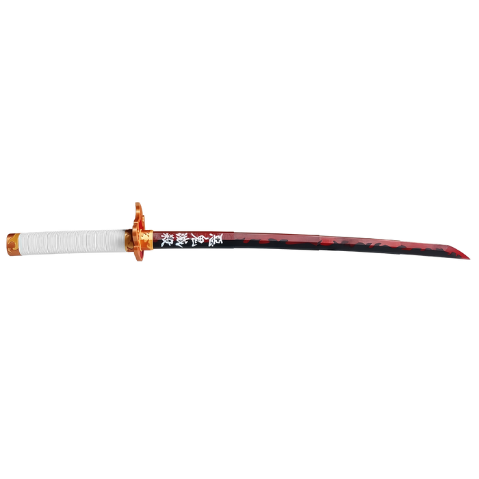 Demon Slayer Tanjiro Zenitsu Retractable Katana, Anime Cosplay Prop Sword