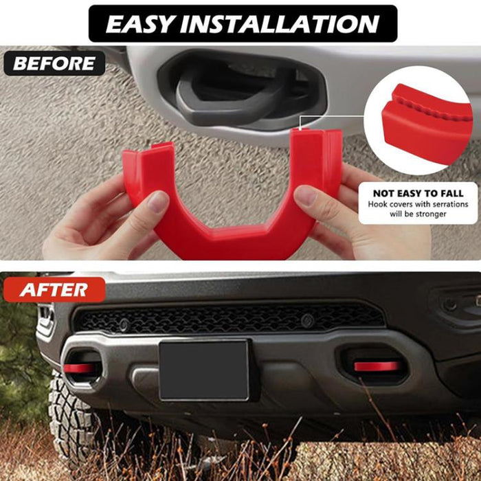 Dodge RAM 1500 Front Hook Cover for Car Trailer Protection