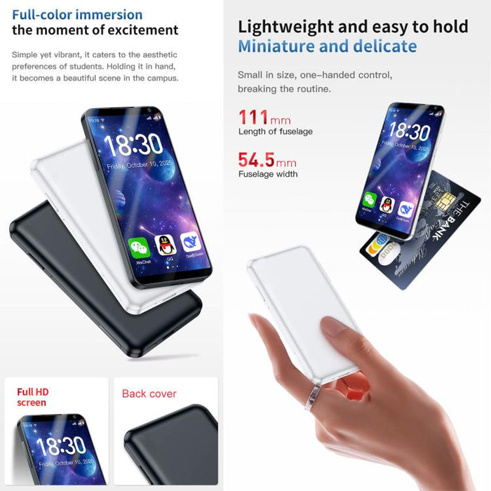 DOOV M2 4G 6GB/128GB | 4" Android 12, MT6765, No Camera