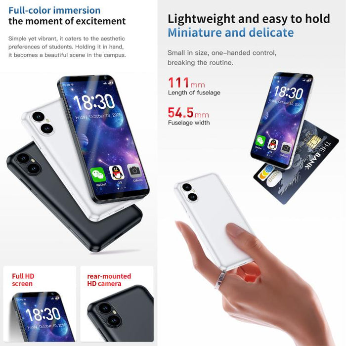 DOOV M2 4G 6GB/128GB | 4" Android 12, MT6765, with Camera