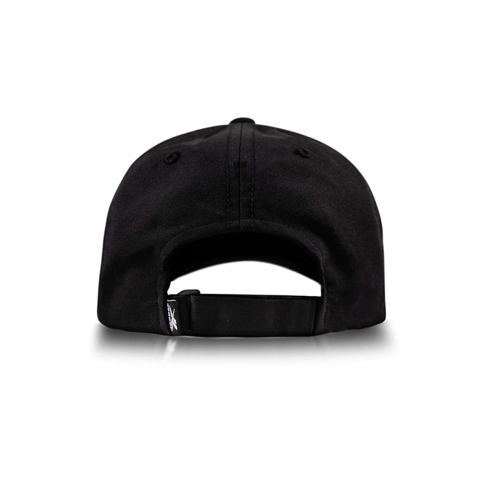 The Reebok Drop R Court Cap is displayed from the back, showing its adjustable strap with a small tag, set against a white background.