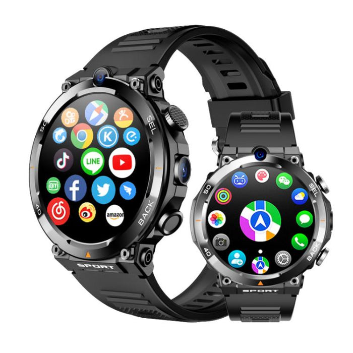 Dual-Camera Video Calling Smartwatch – Eurasian & African Versions, APP Download