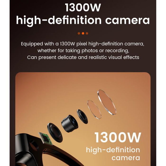 E06S 13MP 1080P AI Smart Glasses – Dual-Loudspeaker, Stylish Capture
