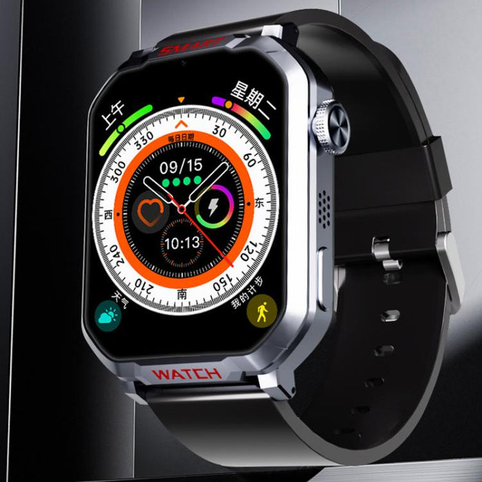 FA82S 4G Smart Watch – 1.83" GPS Tracking, Heart Rate & Blood Pressure