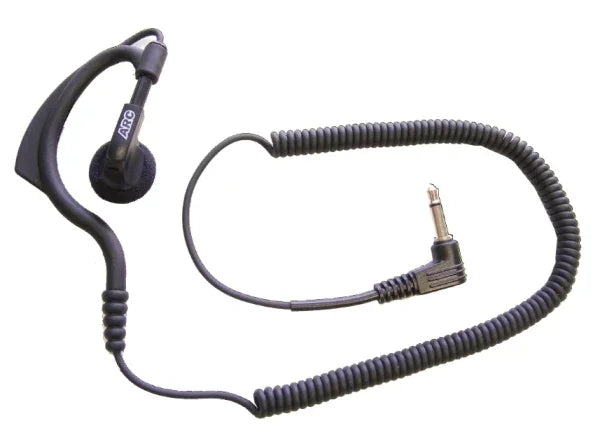 Flexible Ear-Hook 3.5mm Curly Cord Earphone