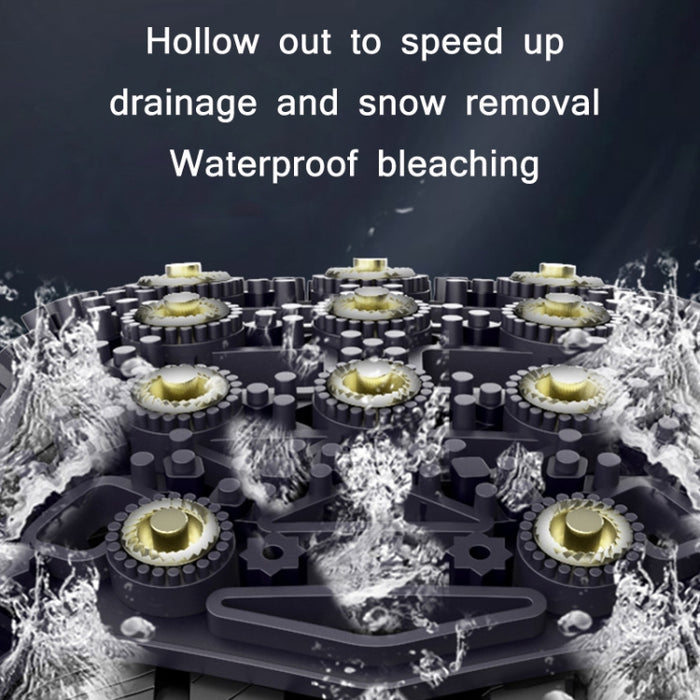 For 175~265cm Snow Emergency Snow Chains For Car SUV General Tires, Yellow 8764A, Black 8764B