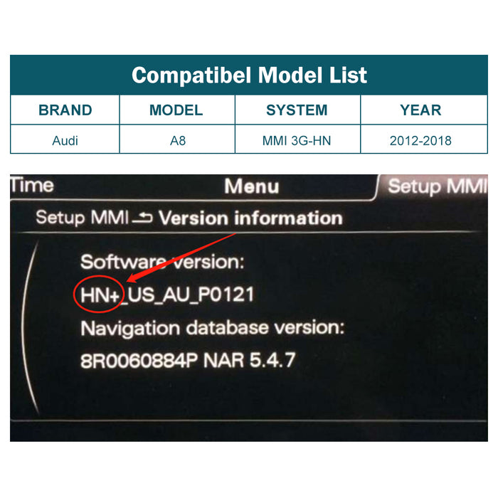 For Audi A8（TAX FREE）