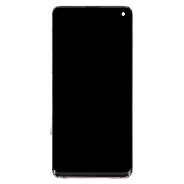 For Samsung Galaxy S10 4G SM-G973 OLED LCD Screen Digitizer Full Assembly with Frame, For Samsung Galaxy S10 4G