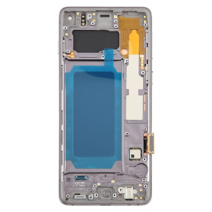 For Samsung Galaxy S10 4G SM-G973 OLED LCD Screen Digitizer Full Assembly with Frame, For Samsung Galaxy S10 4G