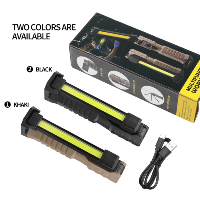 FT20 Folding Magnet Car Inspection Light - Strong Emergency COB LED Work Maintenance Lamp
