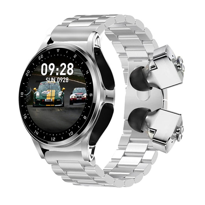 G69 2-in-1 Smart Watch with Bluetooth Earphone – 1.3" IPS, IP67, Heart Rate & Sleep