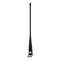 A black GNT-2500-2500K 3M VHF antenna with a silver mounting base